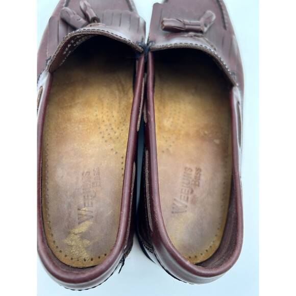 Weejuns G.H. Bass & Co Marietta II Brown Leather Tassel Loafers Women's 9.5M - Picture 7 of 7